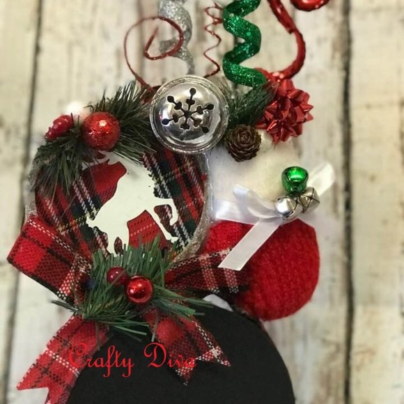 Christmas Mittens Headband Adult Christmas - Picture 4 of 11